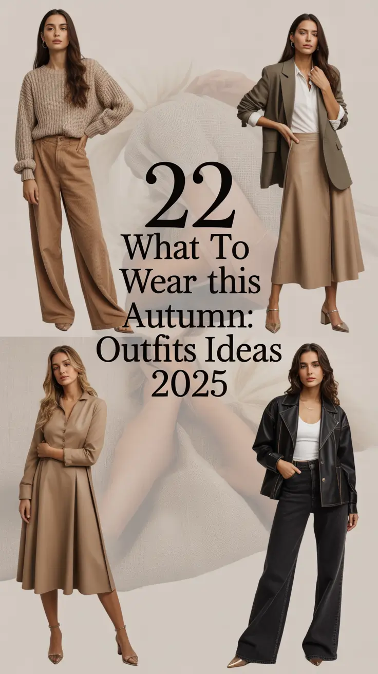 What to Wear This Autumn: Outfits Ideas 2025