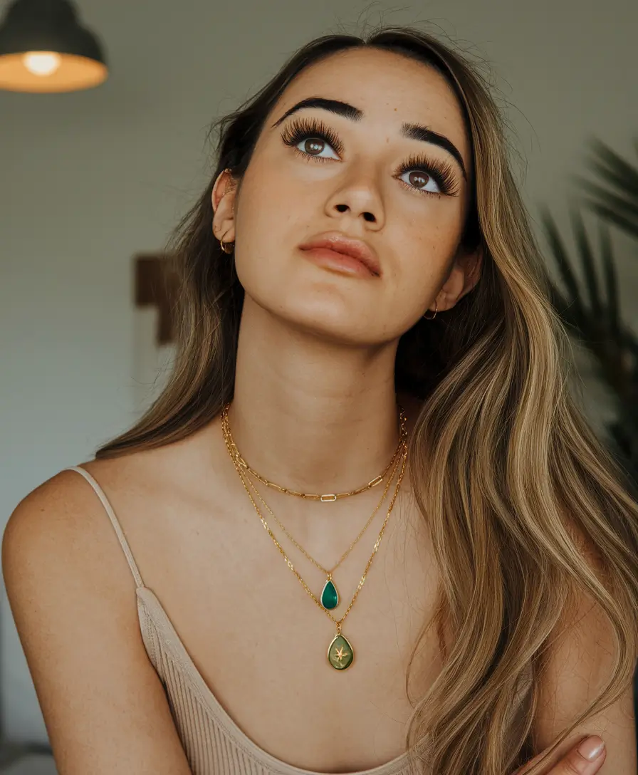 fall hair color for warm skin tone Golden Honey Soft Blend