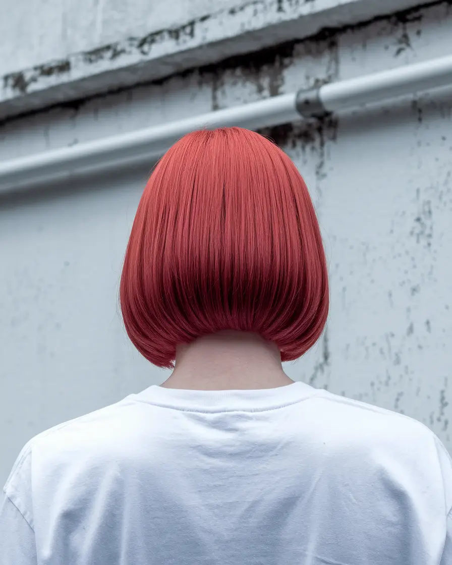 2025 short Cherry Bomb Bob for the Brave