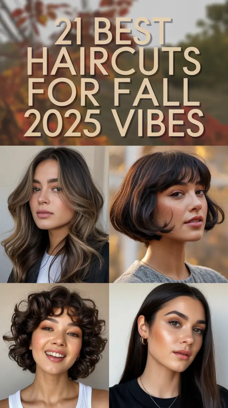 Best Haircuts for Fall 2025 Vibes: Fresh Cuts for Every Hair Type and Face Shape