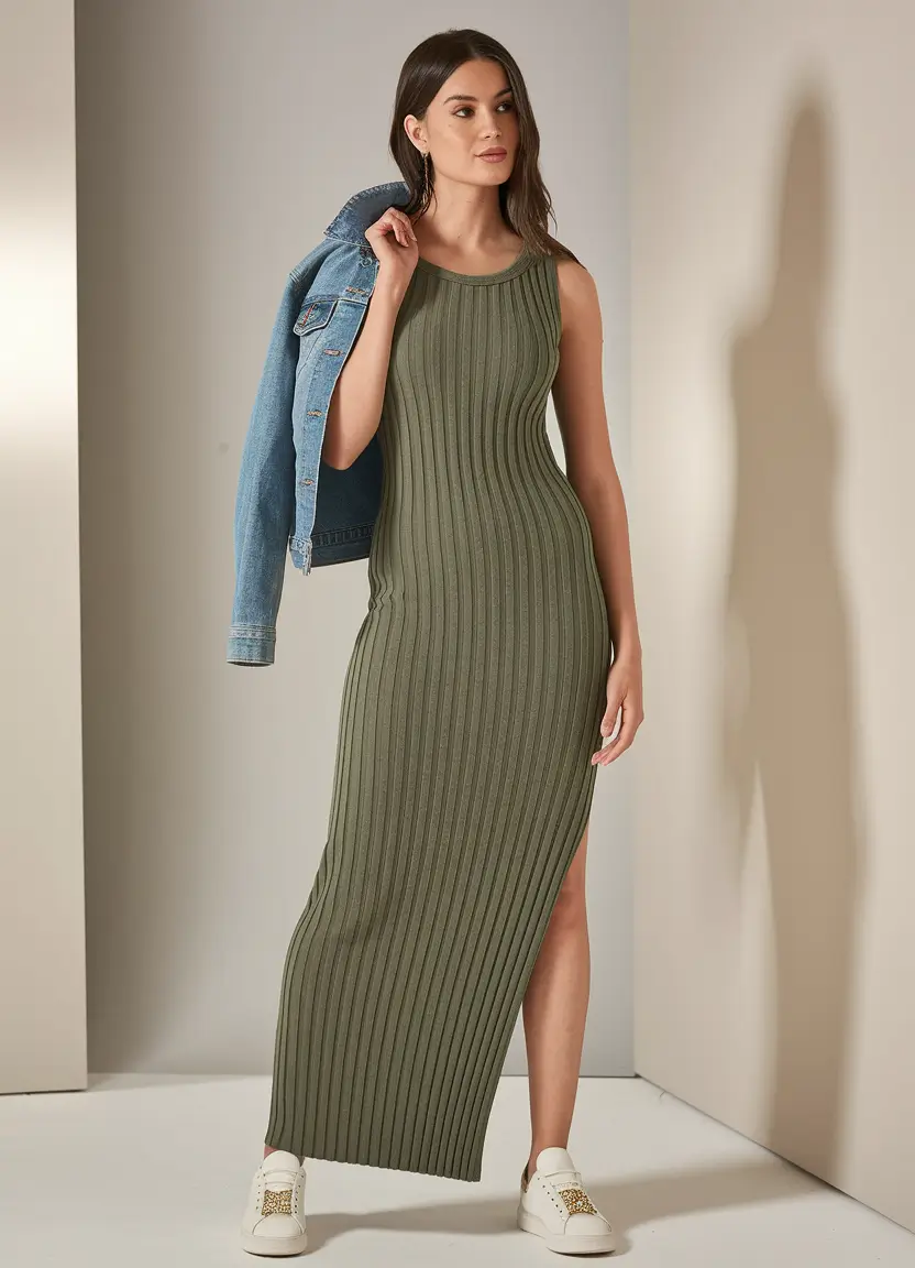 september outfits casual Knitted Ease with City Girl Confidence