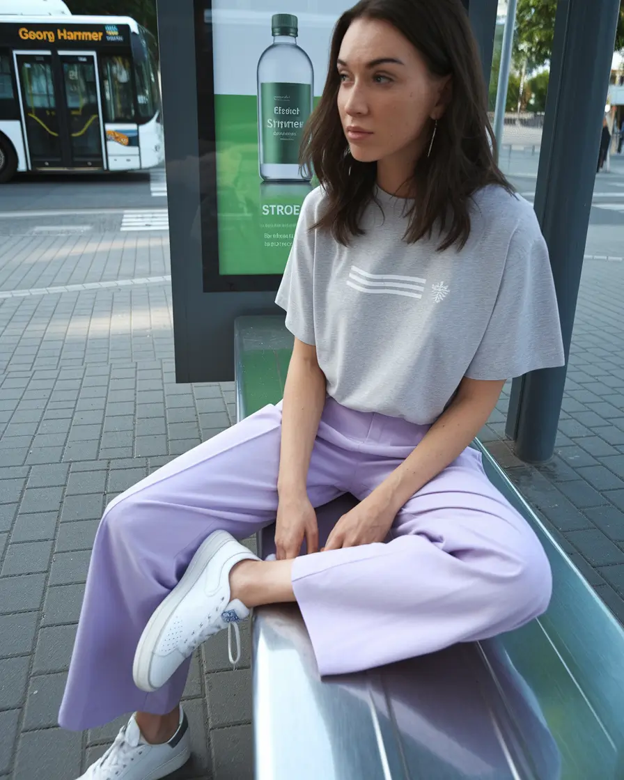 september outfits casual warm weather Pastel Power in Monochrome Movement