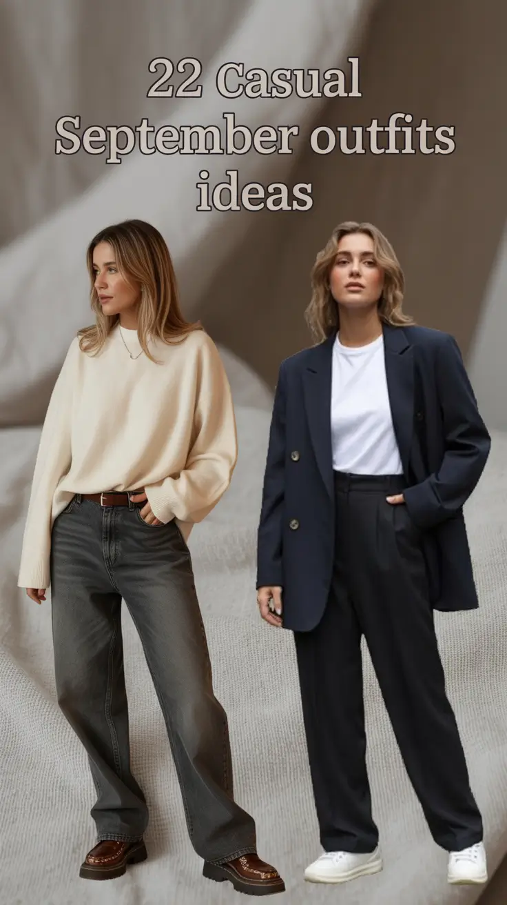 Casual September Outfits Ideas 2025: What to Wear in New York, London, or Lake Como