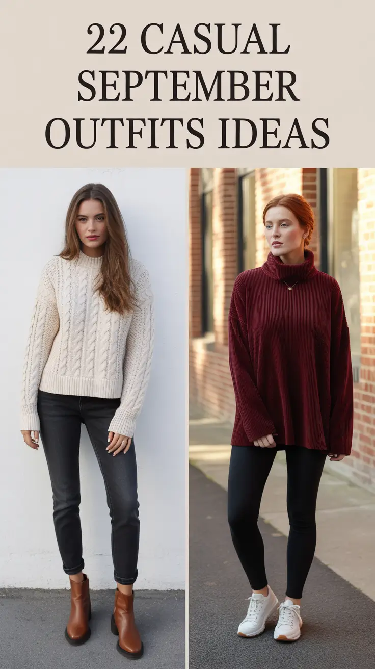 Casual September Outfits Ideas 2025: What to Wear in New York, London, or Lake Como