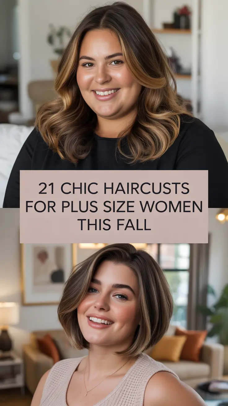 Chic Haircuts for Plus Size Women to Try This Fall 2025