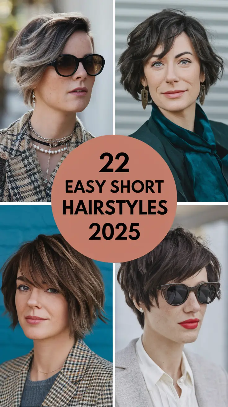 Easy Short Fall Hairstyles 2025 That Are Cute, Low-Maintenance, and Totally In Style