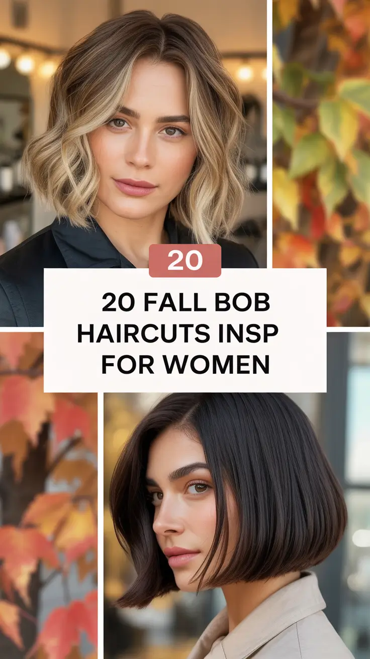 Fall 2025 Bob Haircuts Inspo for Women: Cute, Stacked & Short Ideas to Try Now