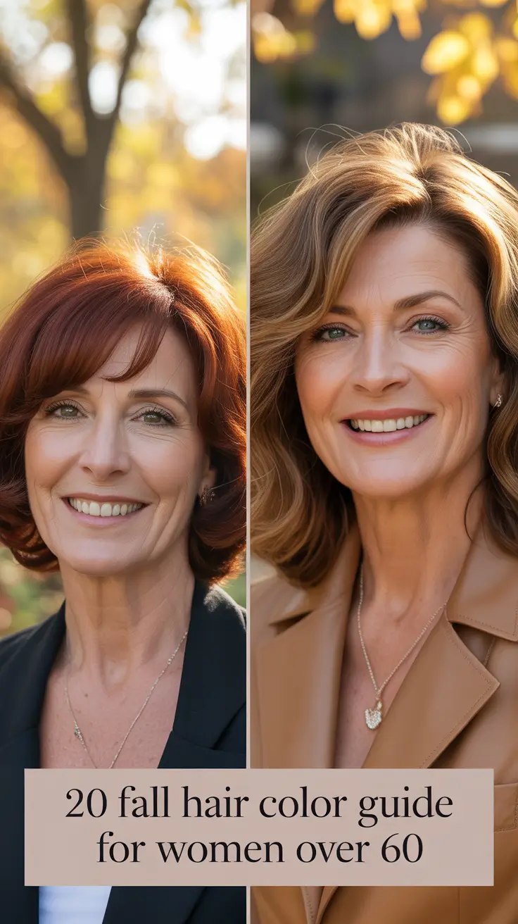 Fall 2025 Hair Color Guide for Women Over 60: Chic Trends to Embrace This Season