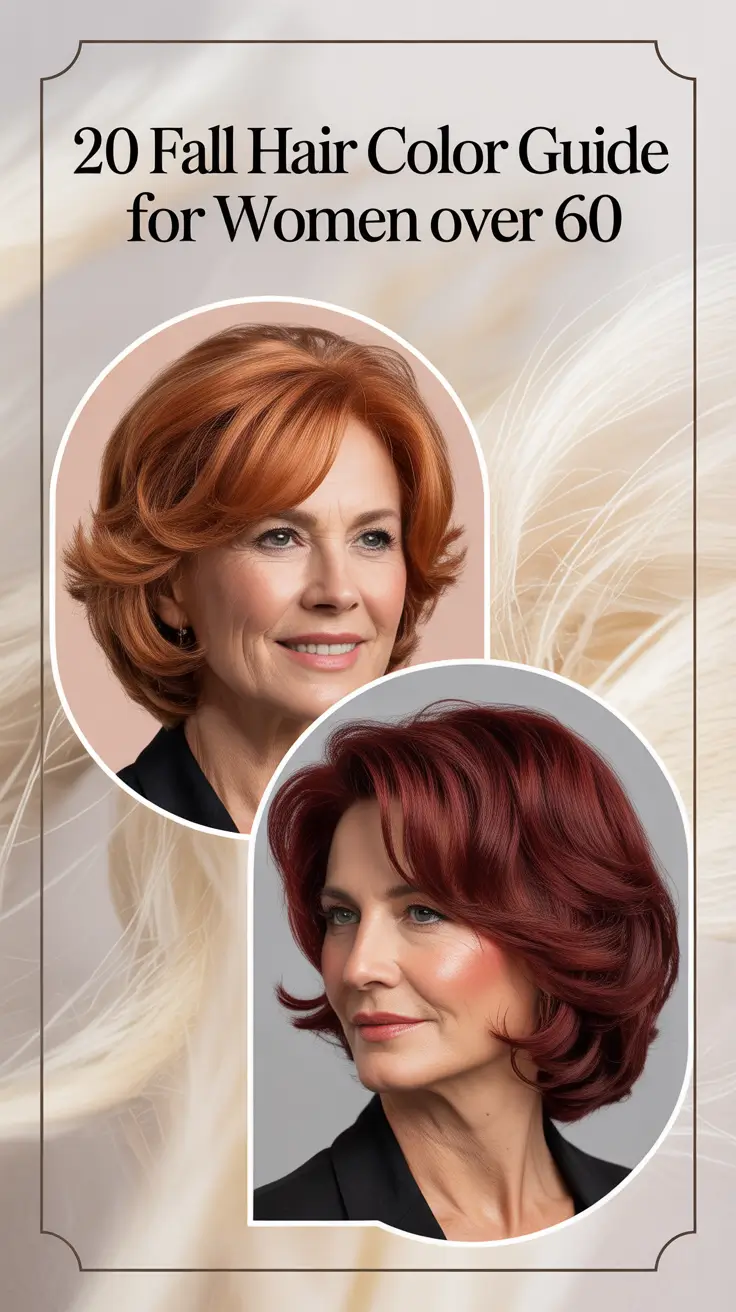 Fall 2025 Hair Color Guide for Women Over 60: Chic Trends to Embrace This Season