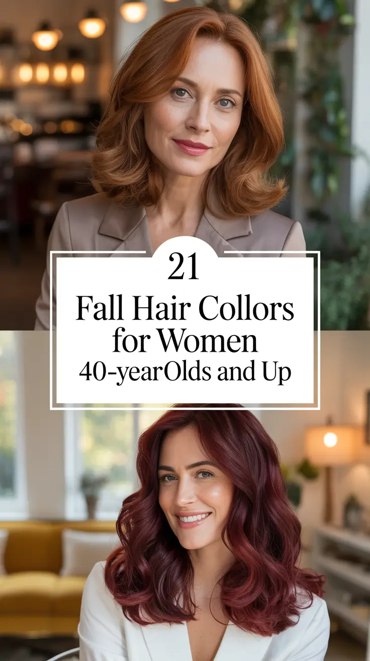 Fall 2025 Hair Colors for Women 40-Year-Olds and Up That Feel Fresh, Classy, and Confident