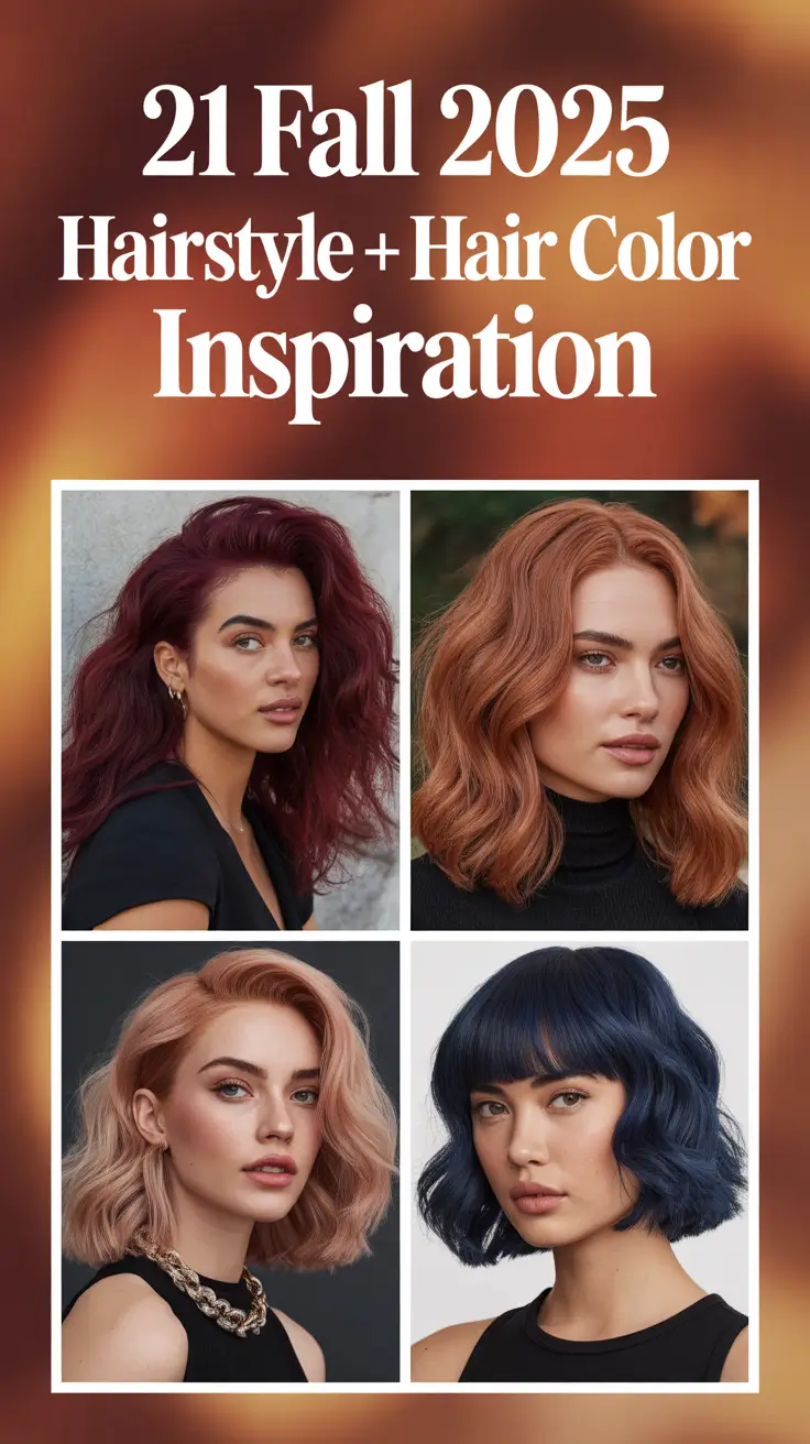 Fall 2025 Hairstyle + Hair Color Inspiration That Will Actually Make You Want a Makeover
