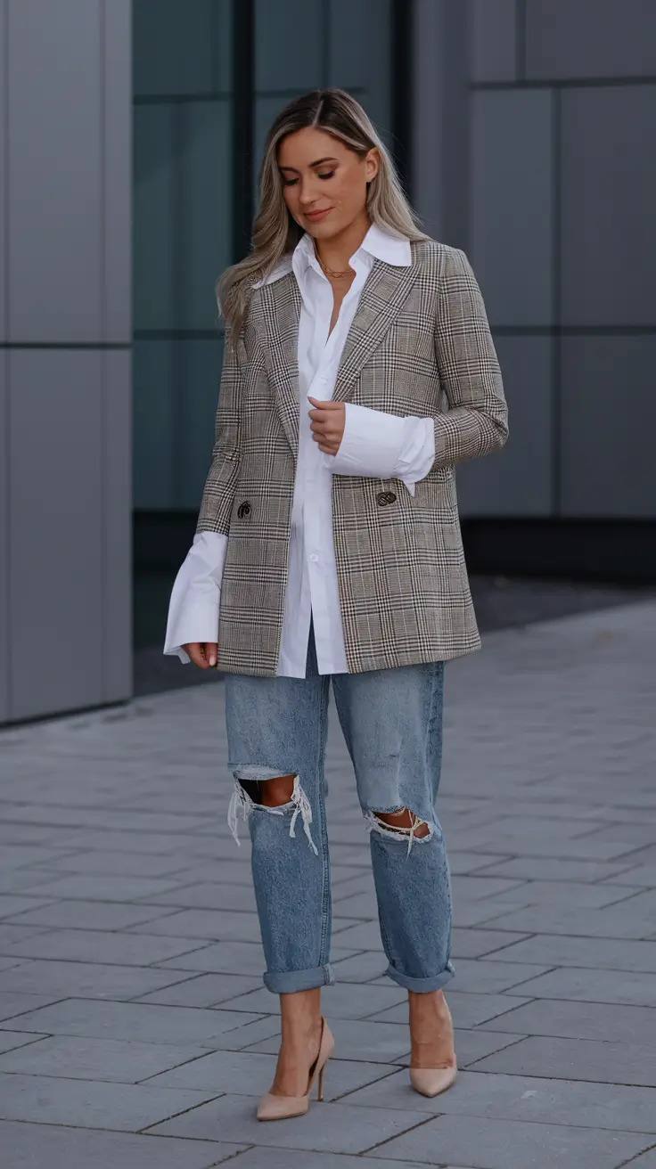 fall fashion outfits 2025 Business Casual Meets Streetwise Confidence