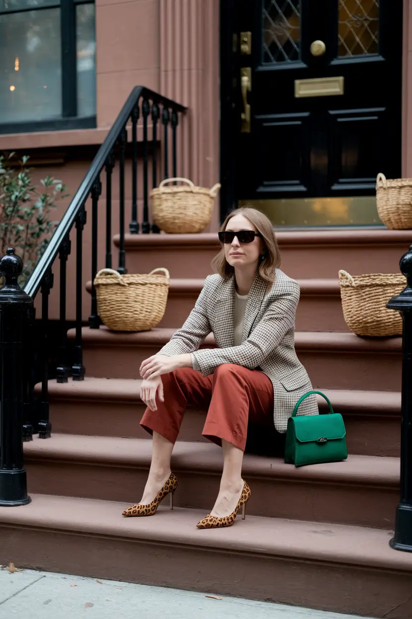 fall fashion outfits 2025 Smart Contrast for the City Chic