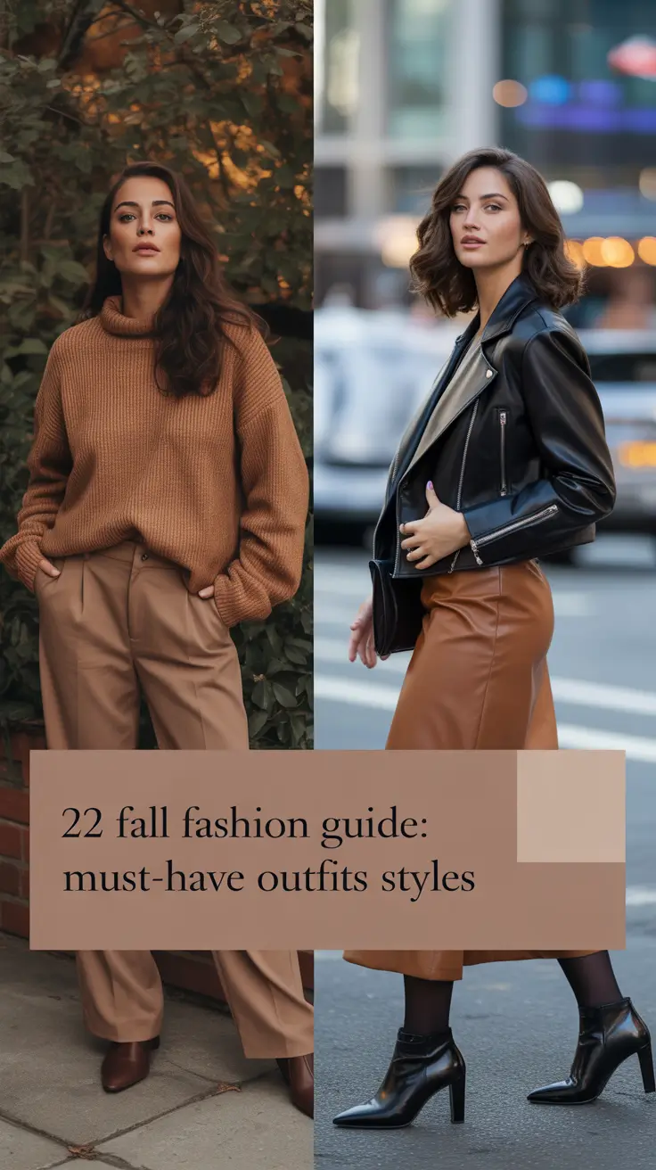 Fall Fashion Guide 2025: Must-Have Outfits for Every Style Mood