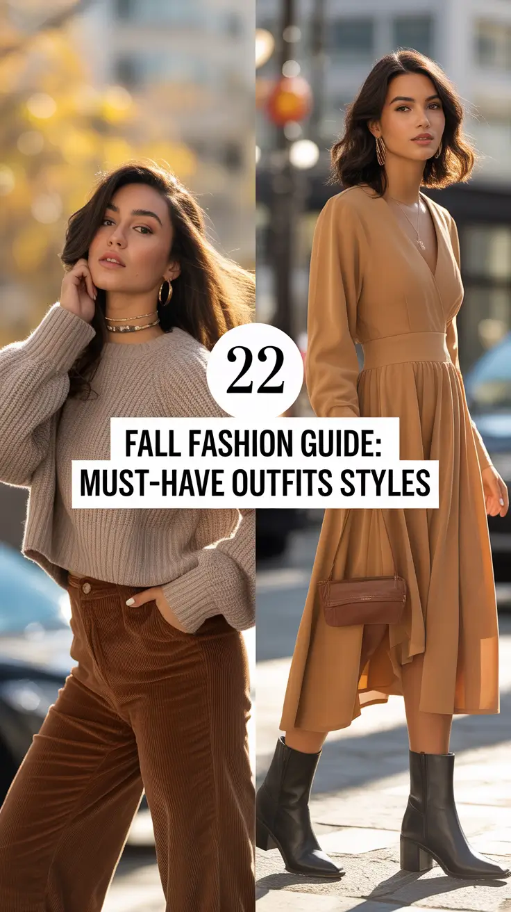 Fall Fashion Guide 2025: Must-Have Outfits for Every Style Mood