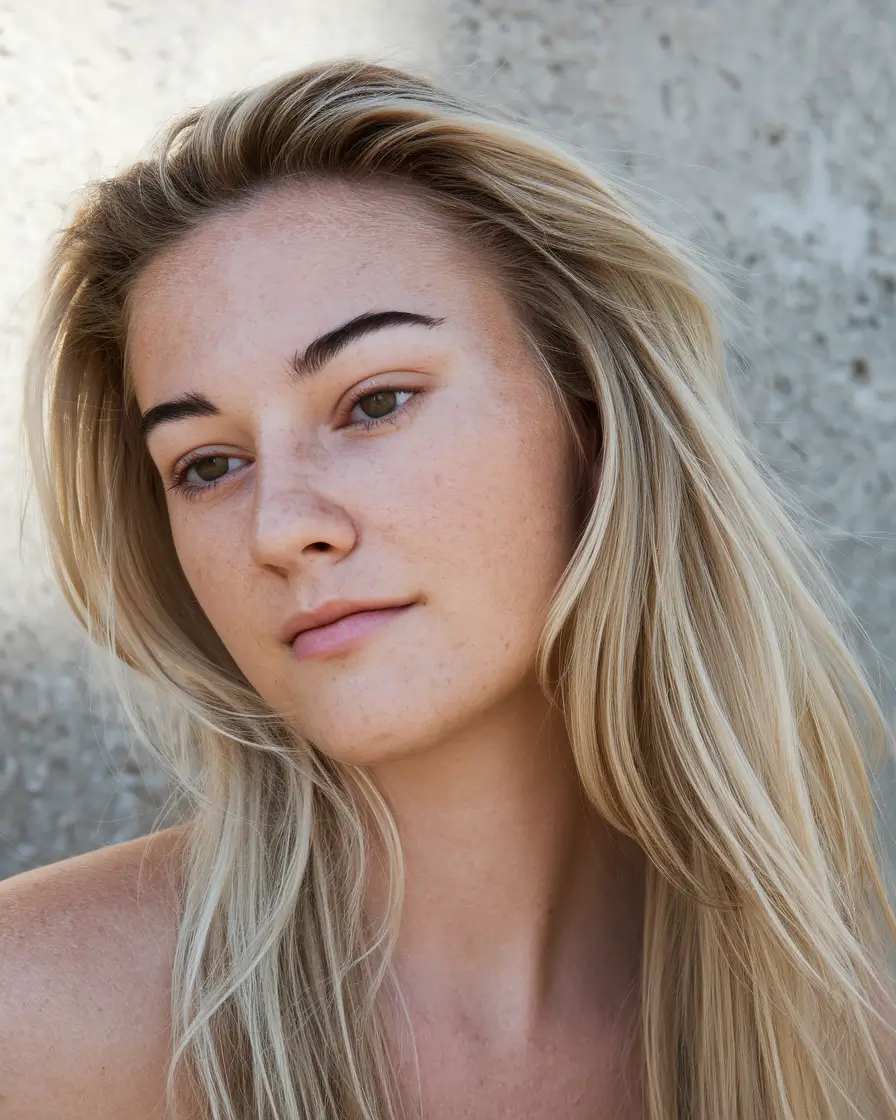 fall hair color for blondes ideas 2025 Long Natural Blonde with Barely-There Ombre