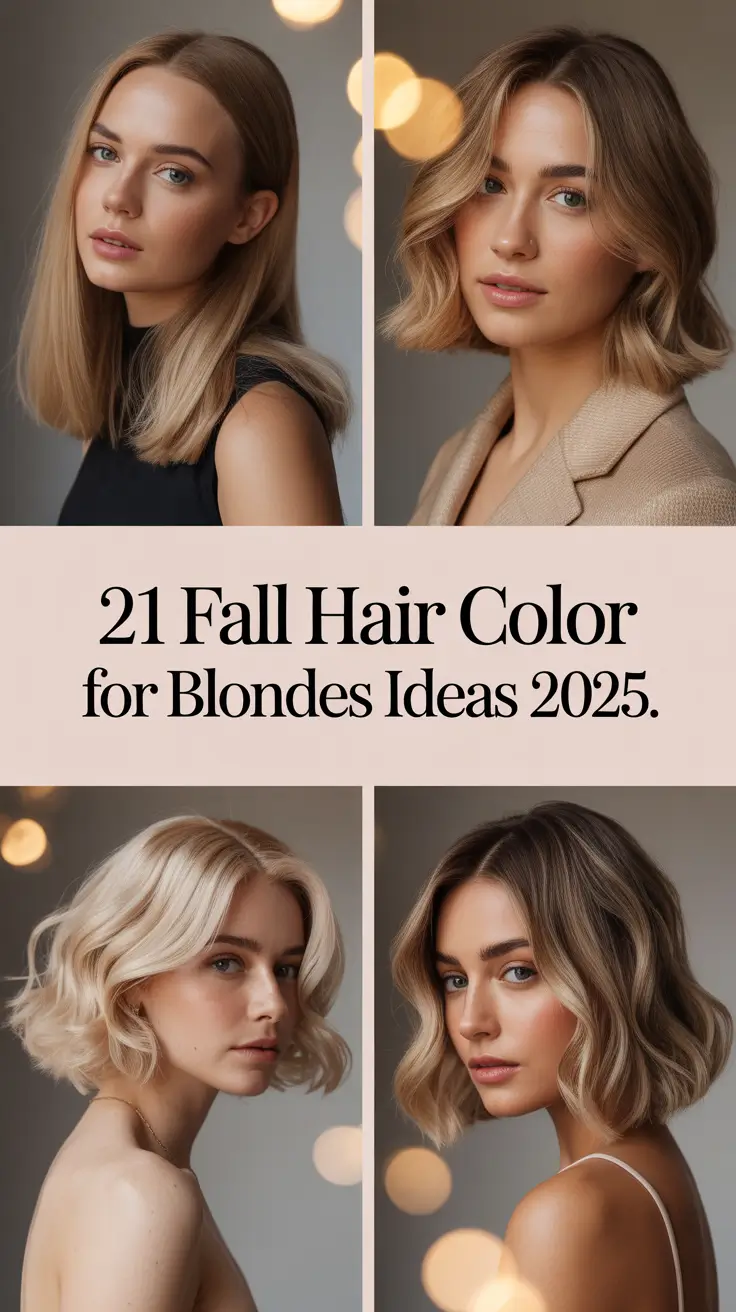 Fall Hair Color for Blondes Ideas 2025 That’ll Make You Ditch Summer Shades Instantly