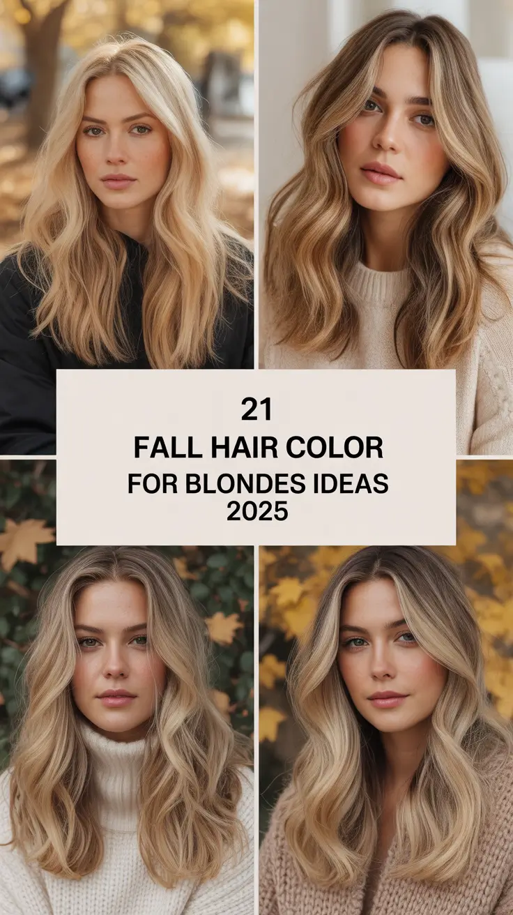 Fall Hair Color for Blondes Ideas 2025 That’ll Make You Ditch Summer Shades Instantly