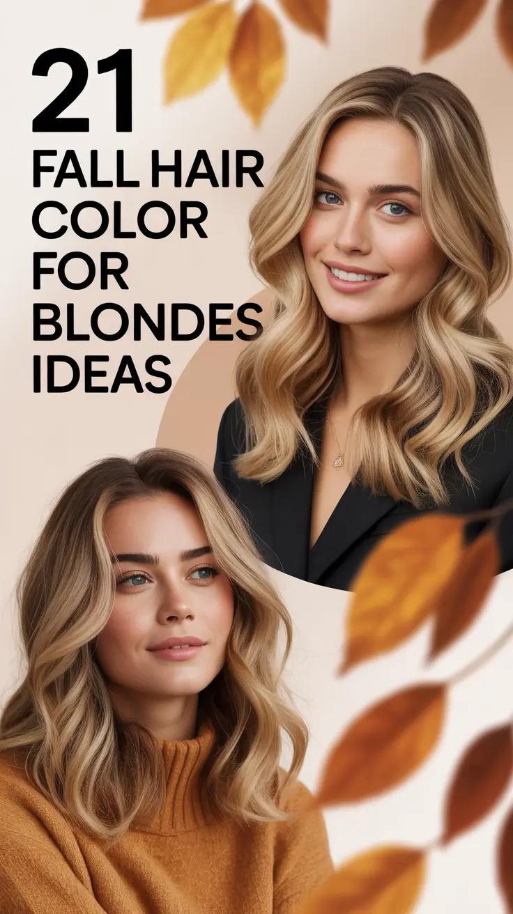 Fall Hair Color for Blondes Ideas 2025 That’ll Make You Ditch Summer Shades Instantly