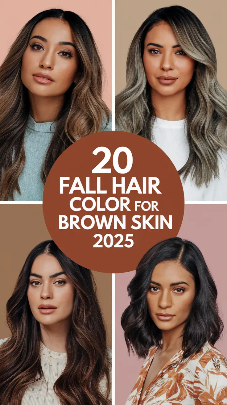 Fall Hair Color for Brown Skin 2025: Beautiful and Bold Ideas for Every Tone and Texture