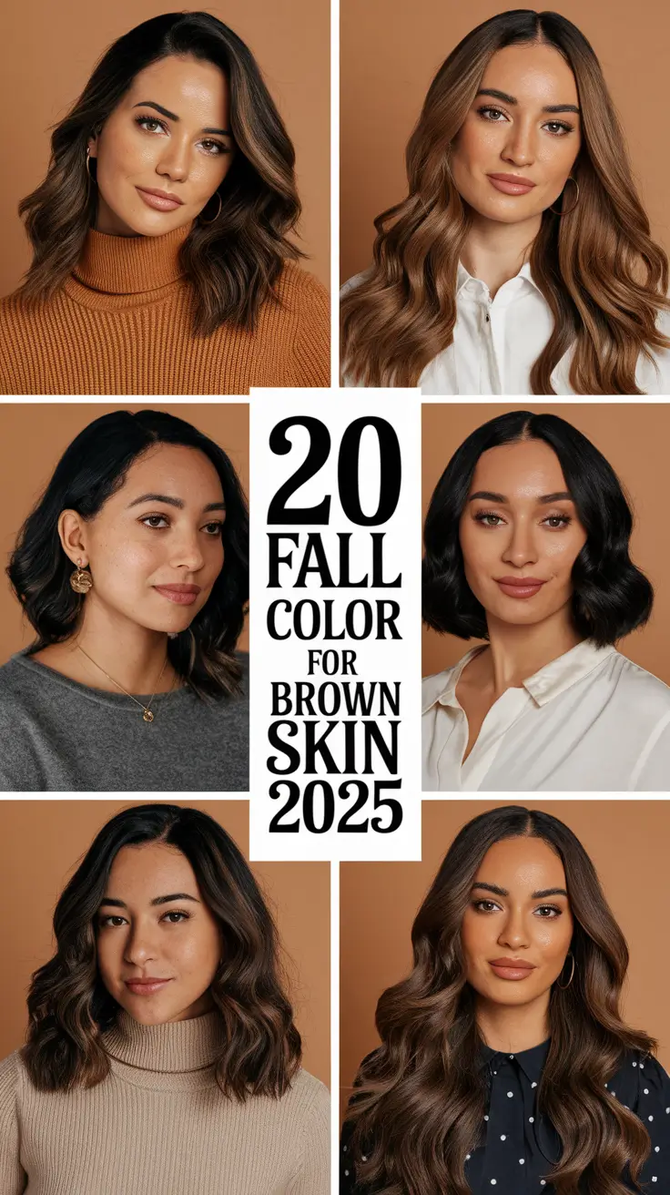 Fall Hair Color for Brown Skin 2025: Beautiful and Bold Ideas for Every Tone and Texture