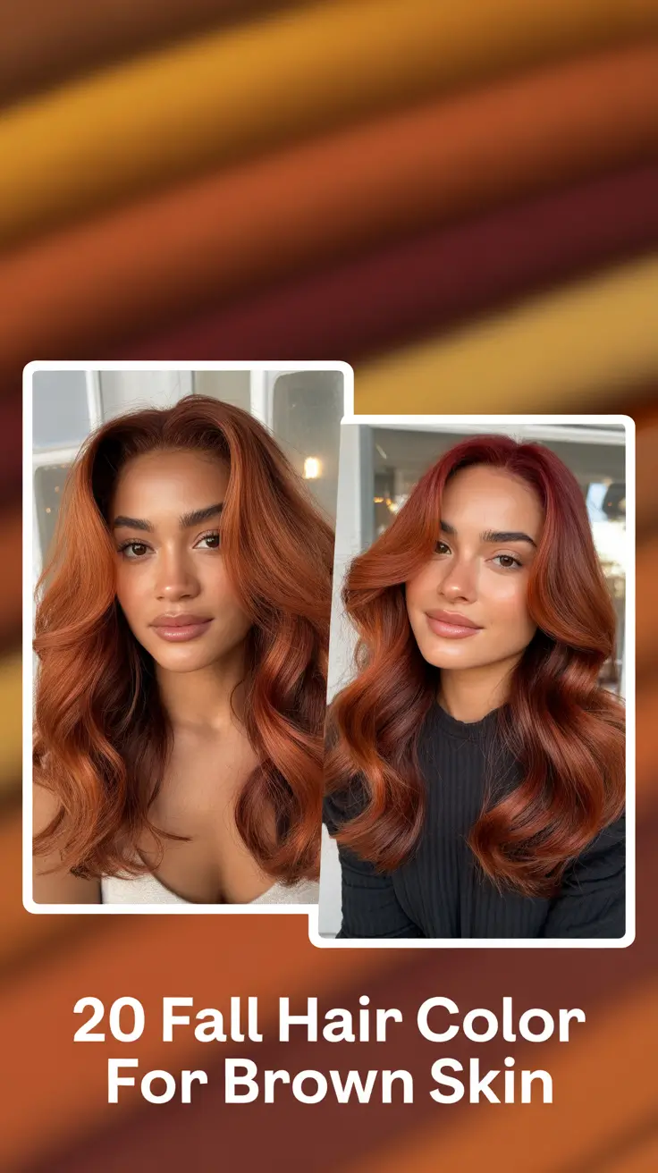 Fall Hair Color for Brown Skin 2025: Beautiful and Bold Ideas for Every Tone and Texture