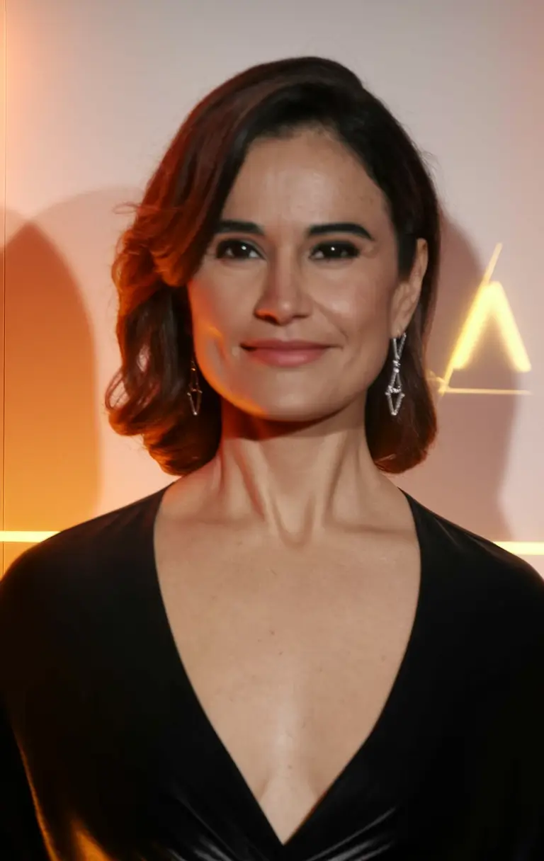 Fall hairstyles for women over 40 Classy Side-Parted Bob with Soft Curls
