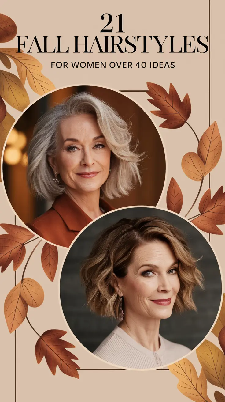 Fall Hairstyles for Women Over 40 Ideas 2025: Soft Layers, Sharp Bobs & Everything In Between