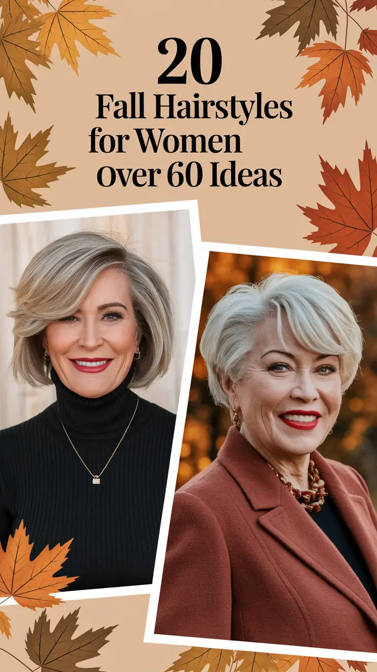 Fall Hairstyles for Women Over 60 Ideas 2025: Stylish, Easy & Age-Defying Looks