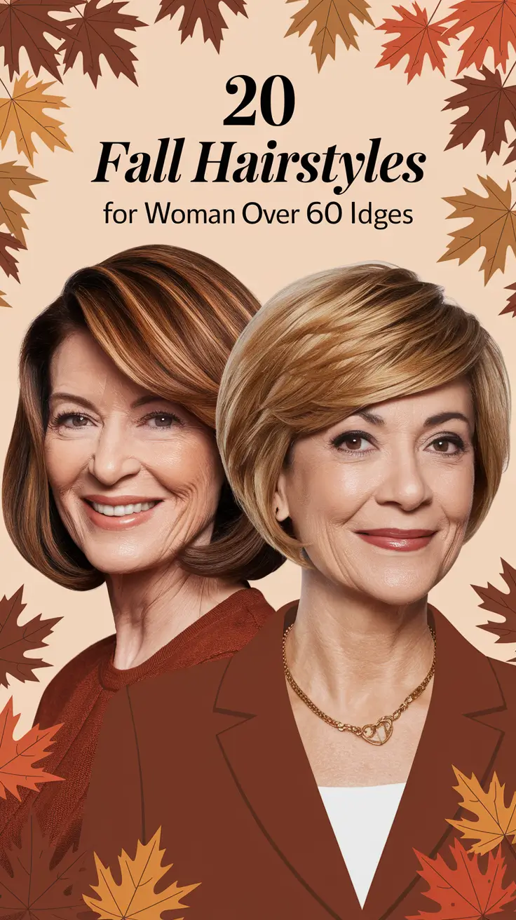 Fall Hairstyles for Women Over 60 Ideas 2025: Stylish, Easy & Age-Defying Looks