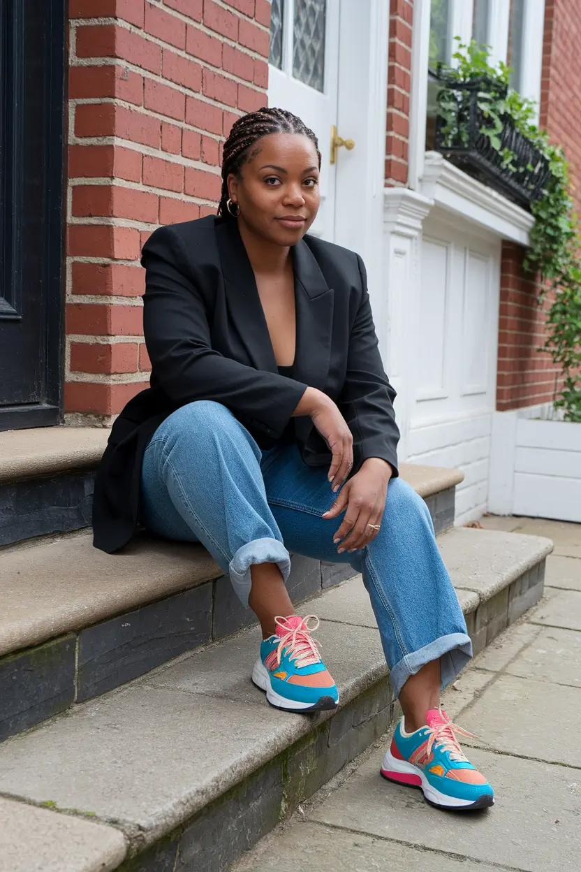 fall outfits for black women 2025 Tailored Blazer Energy With a Twist