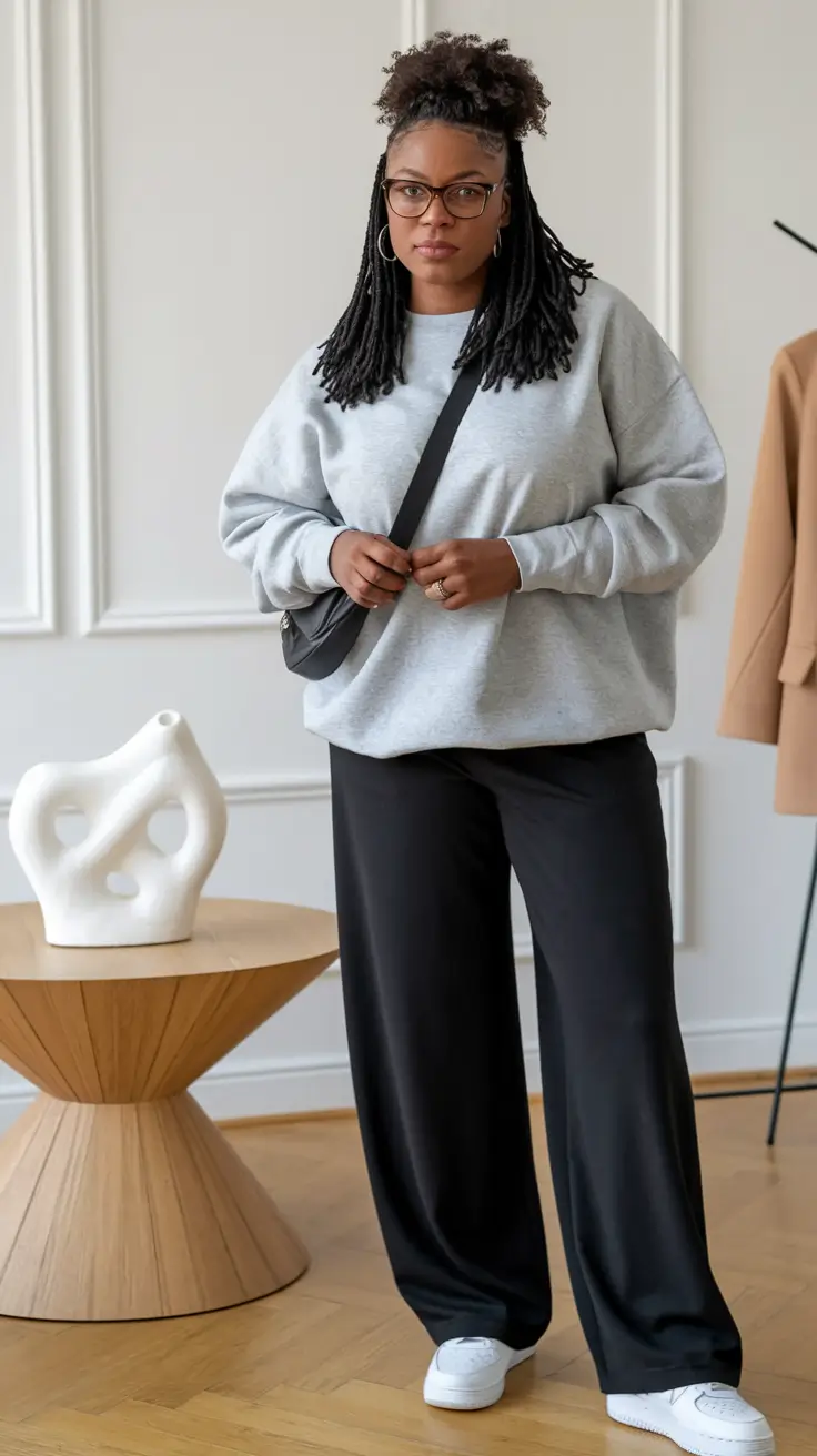 fall outfits for black women 2025 Minimal Layers, Maximum Confidence