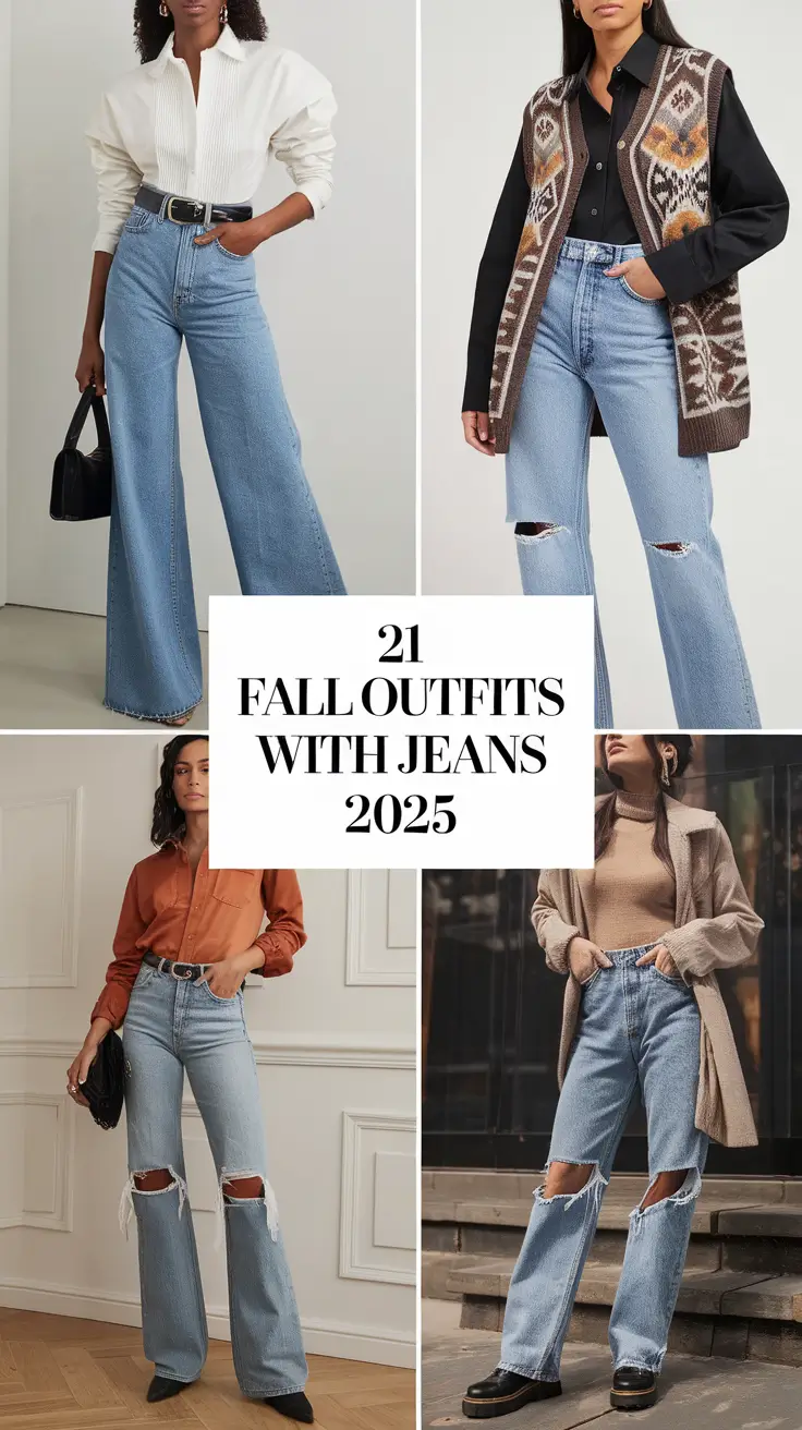 Fall Outfits With Jeans 2025: Chic & Cozy Ways to Wear Denim This Season