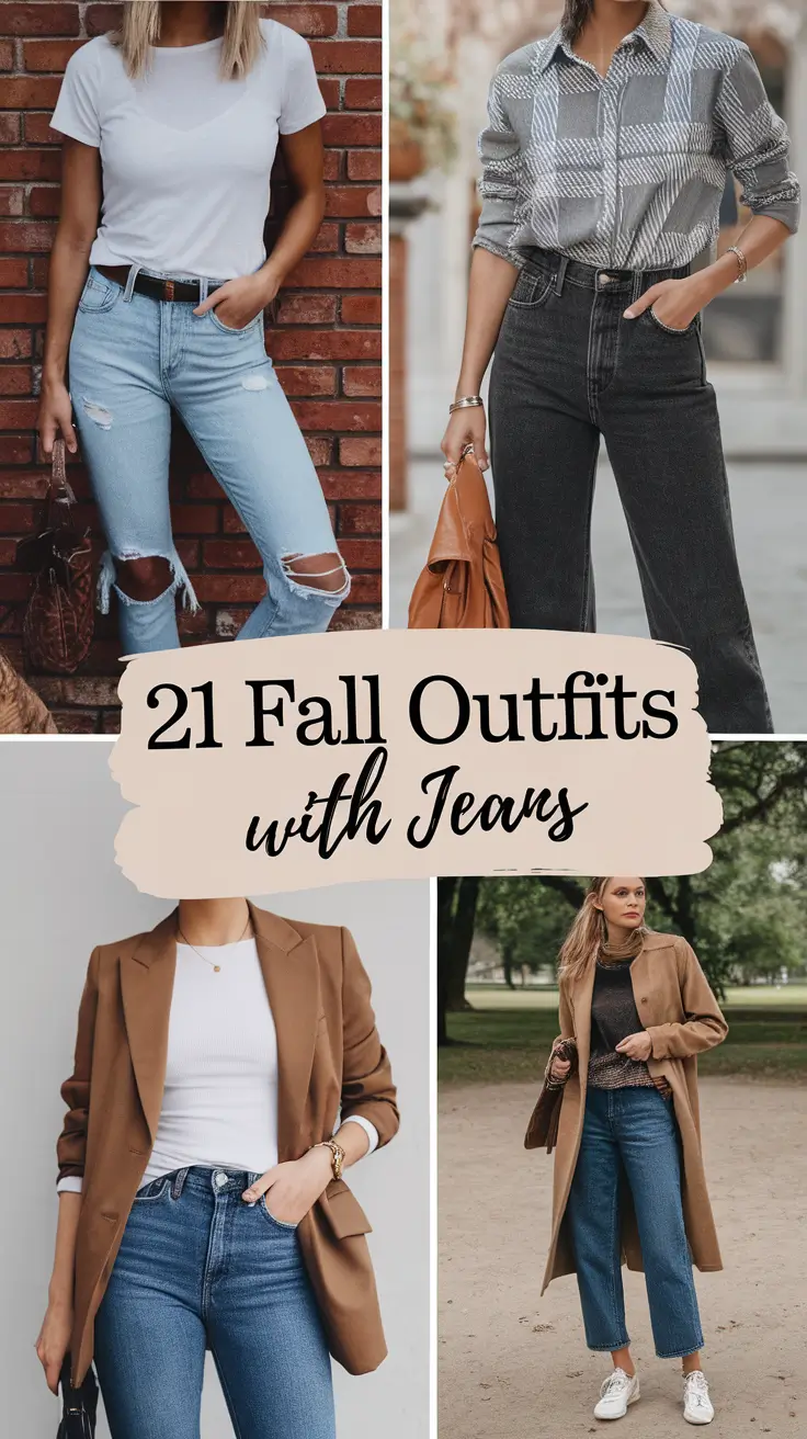 Fall Outfits With Jeans 2025: Chic & Cozy Ways to Wear Denim This Season