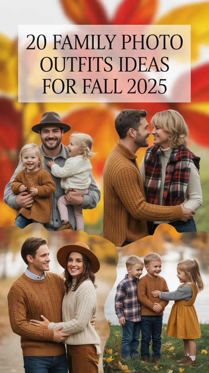 Family Photo Outfits Ideas for Fall 2025: Inspo for Every Style and Season Mood