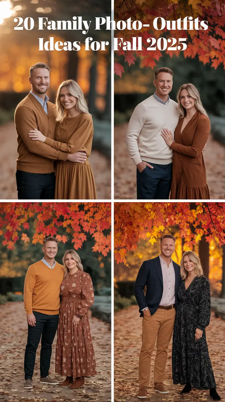 Family Photo Outfits Ideas for Fall 2025: Inspo for Every Style and Season Mood