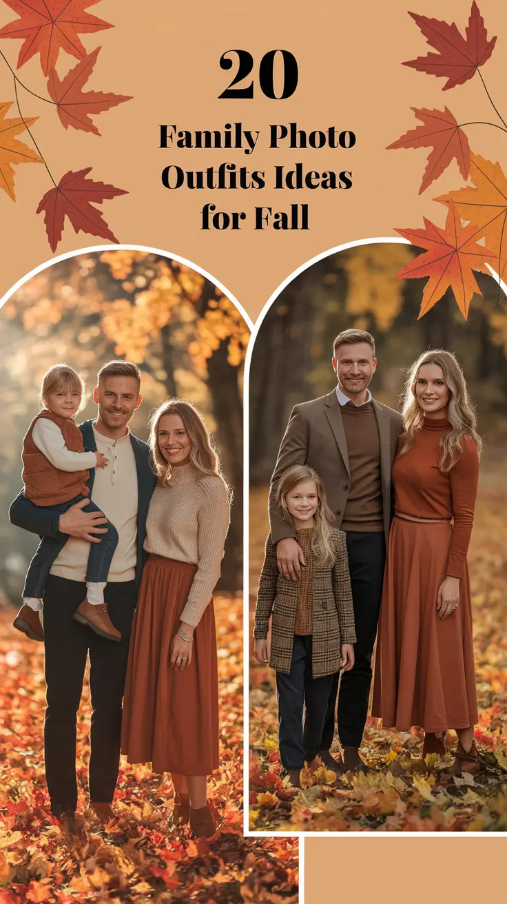 Family Photo Outfits Ideas for Fall 2025: Inspo for Every Style and Season Mood