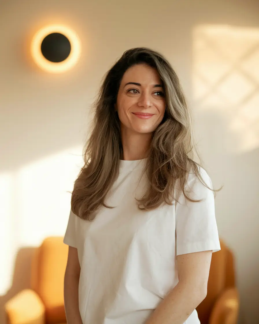 fall hair color for brunettes short+Feathered Chocolate Layers with Airy Movement