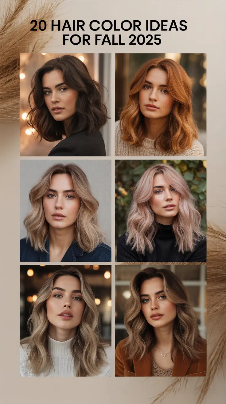 Hair Color Ideas for Fall 2025 That Are Actually Worth Trying