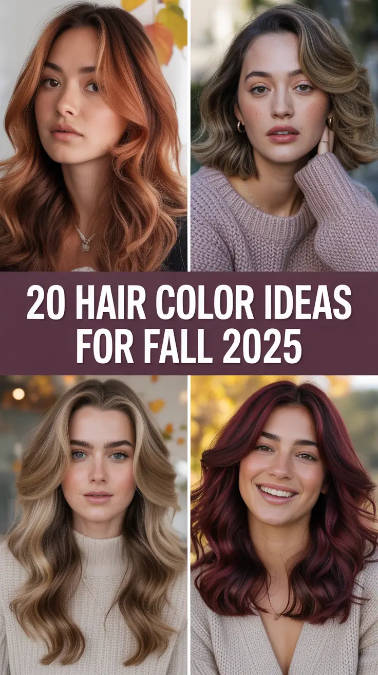 Hair Color Ideas for Fall 2025 That Are Actually Worth Trying