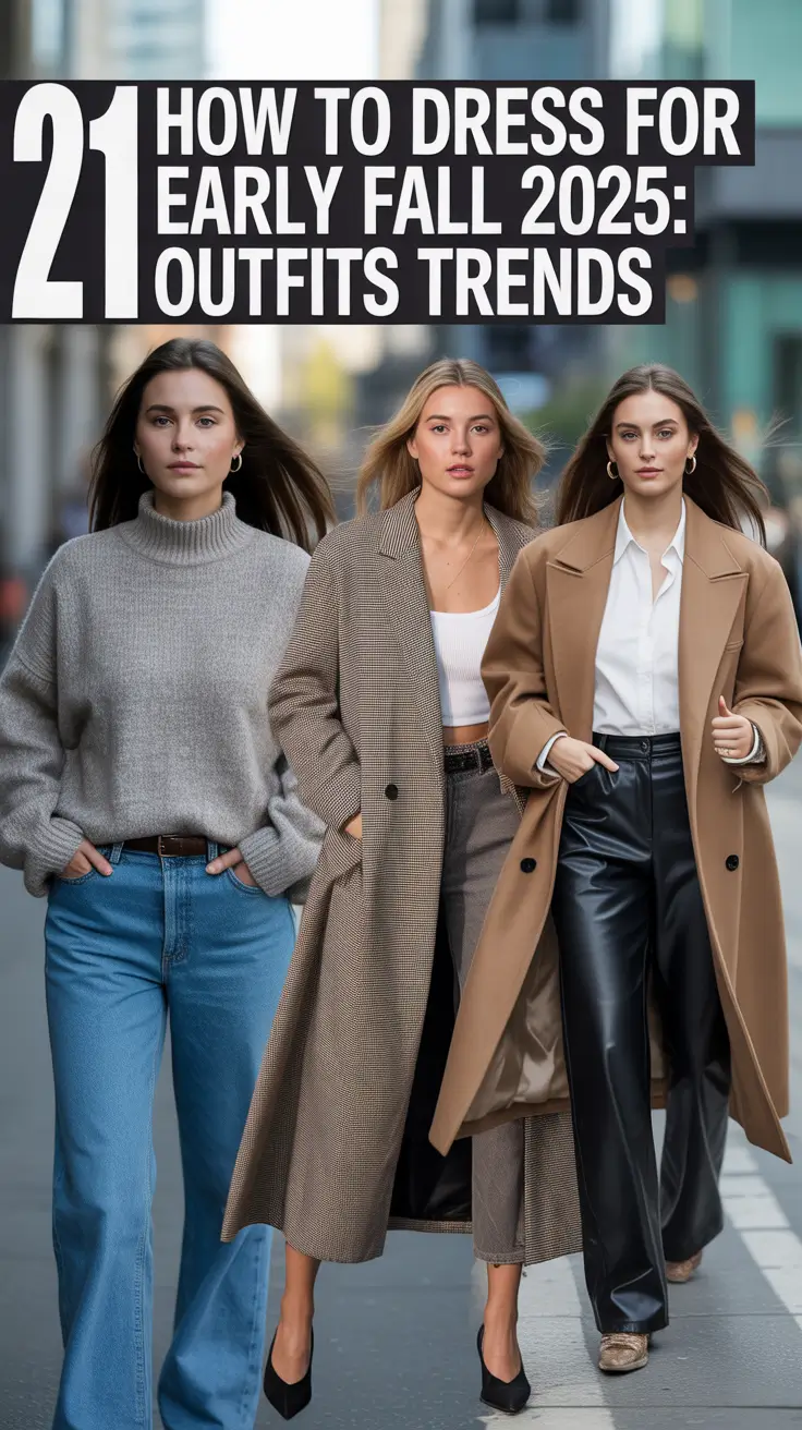 How to Dress for Early Fall 2025: Chic Outfit Ideas That Work from Paris to the Office