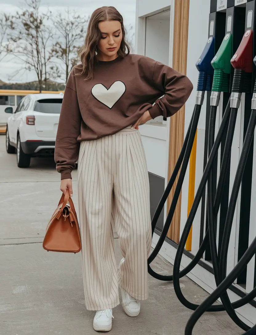 layering fall outfits women Effortless Neutrals for a Soft Street Aesthetic
