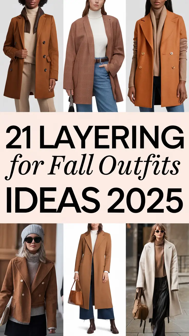 Layering for Fall Outfits Ideas 2025: How to Dress Cute, Cozy, and Confident This Season