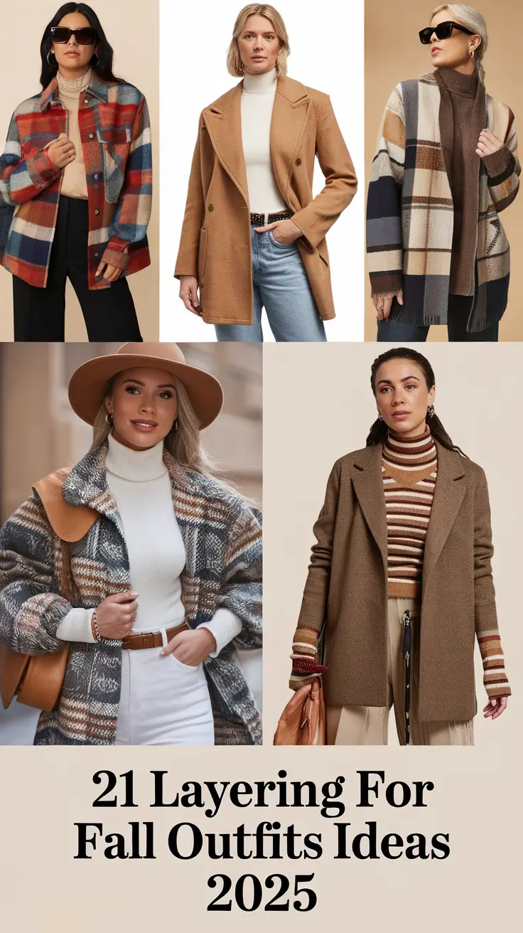 Layering for Fall Outfits Ideas 2025: How to Dress Cute, Cozy, and Confident This Season