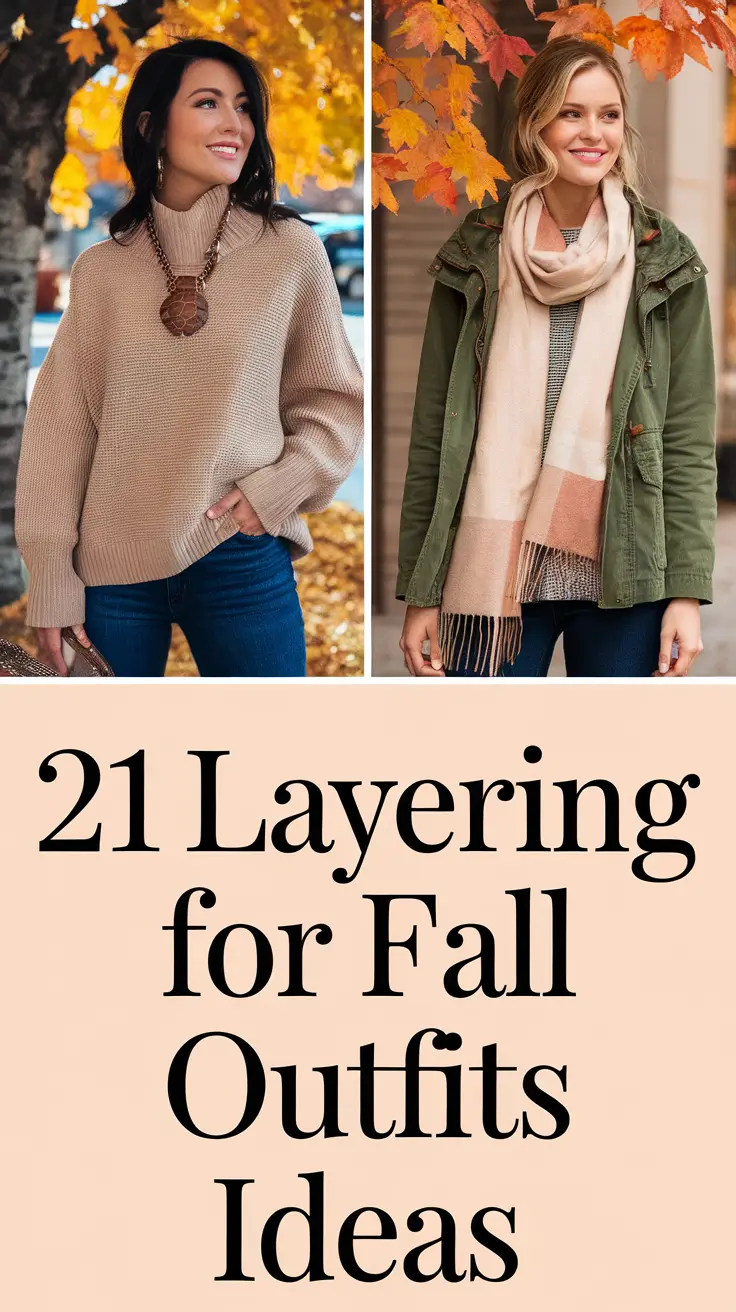 Layering for Fall Outfits Ideas 2025: How to Dress Cute, Cozy, and Confident This Season