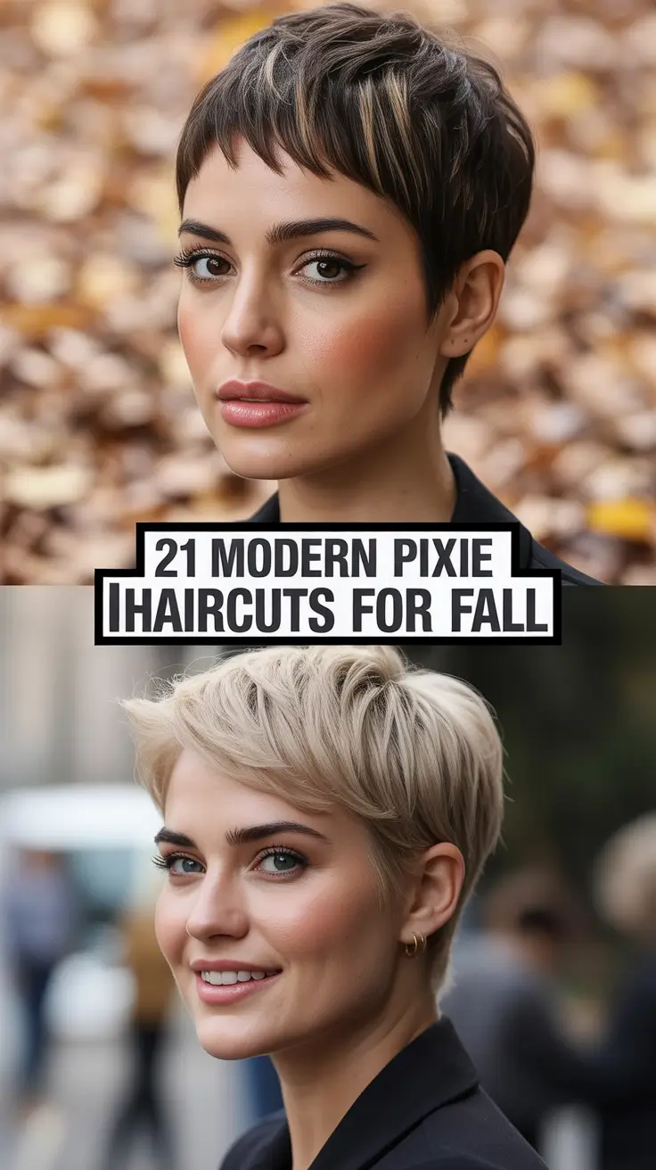 Modern Pixie Haircuts for Fall 2025: Bold Cuts, Fall Colors & Style Inspiration