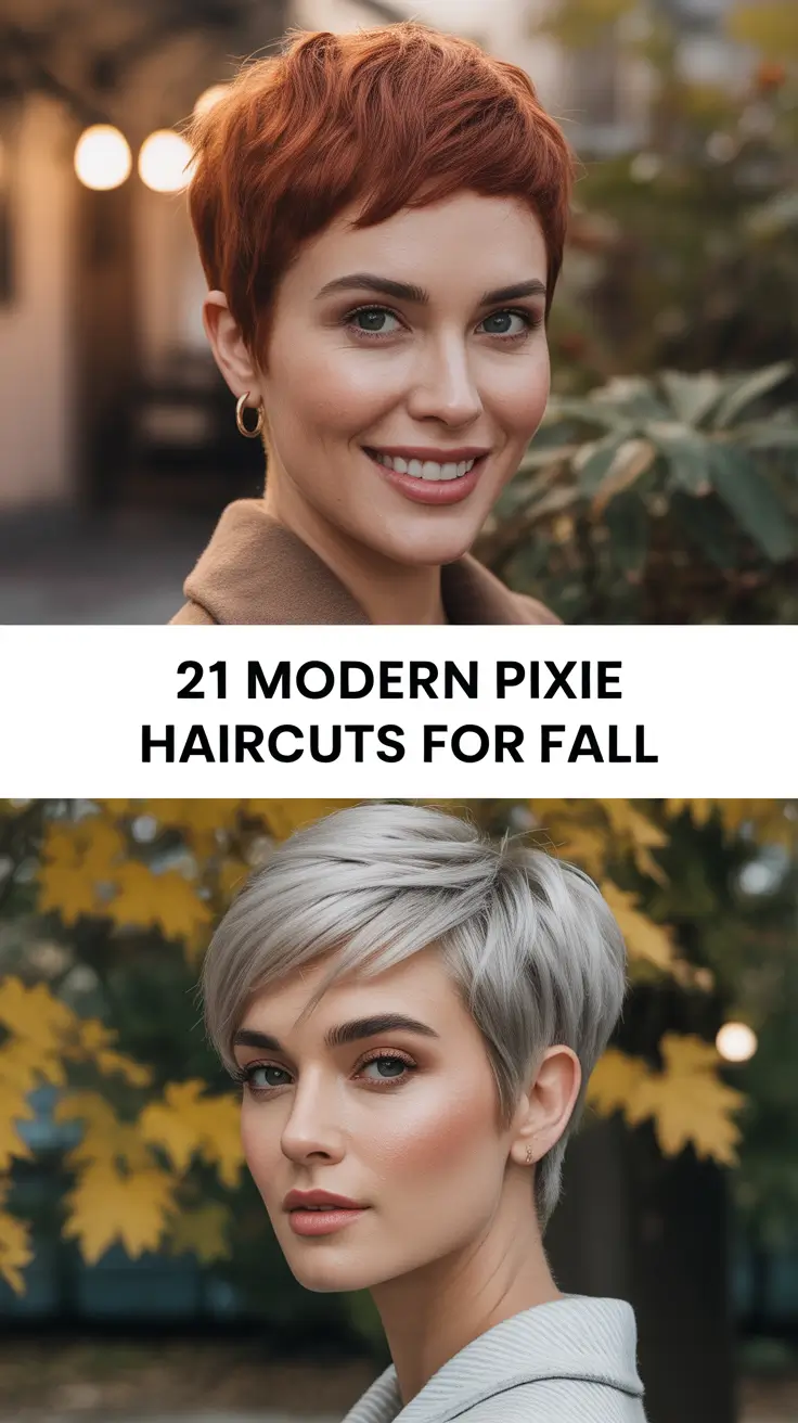 Modern Pixie Haircuts for Fall 2025: Bold Cuts, Fall Colors & Style Inspiration