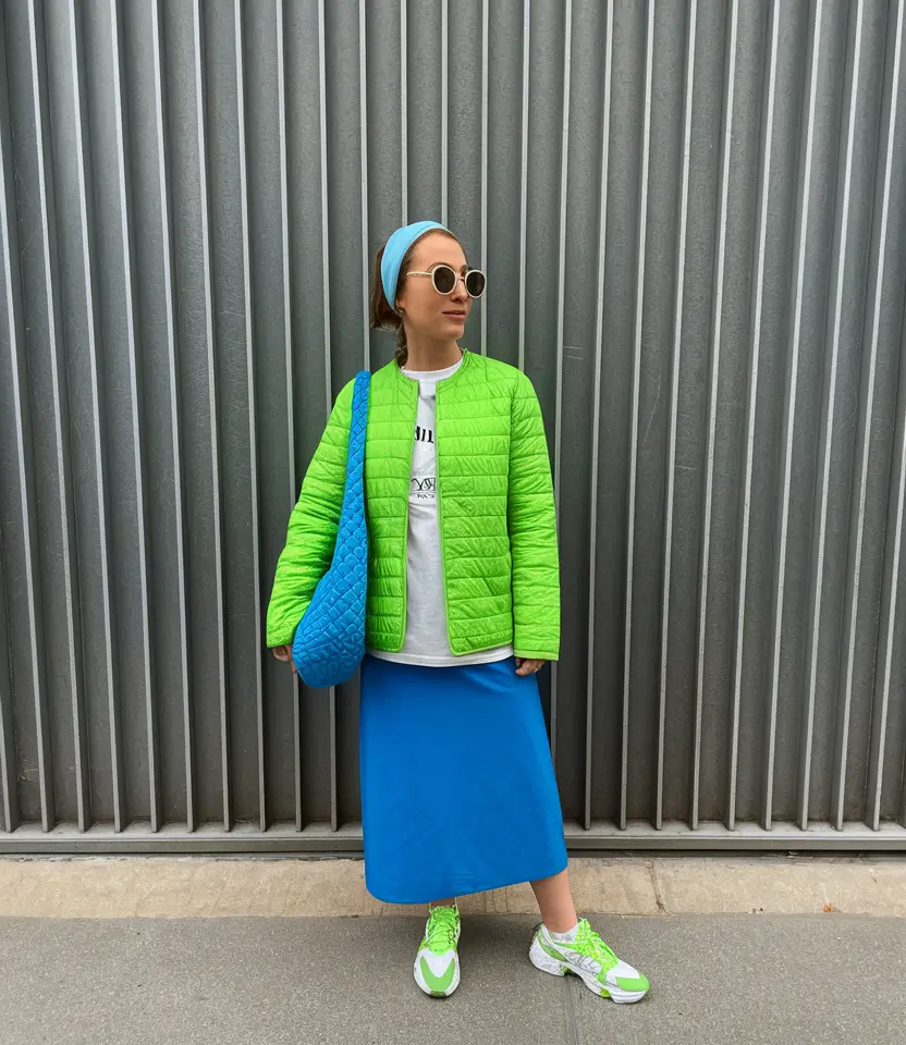 new fall styles for women Sporty Colorblock Done Scandinavian-Style