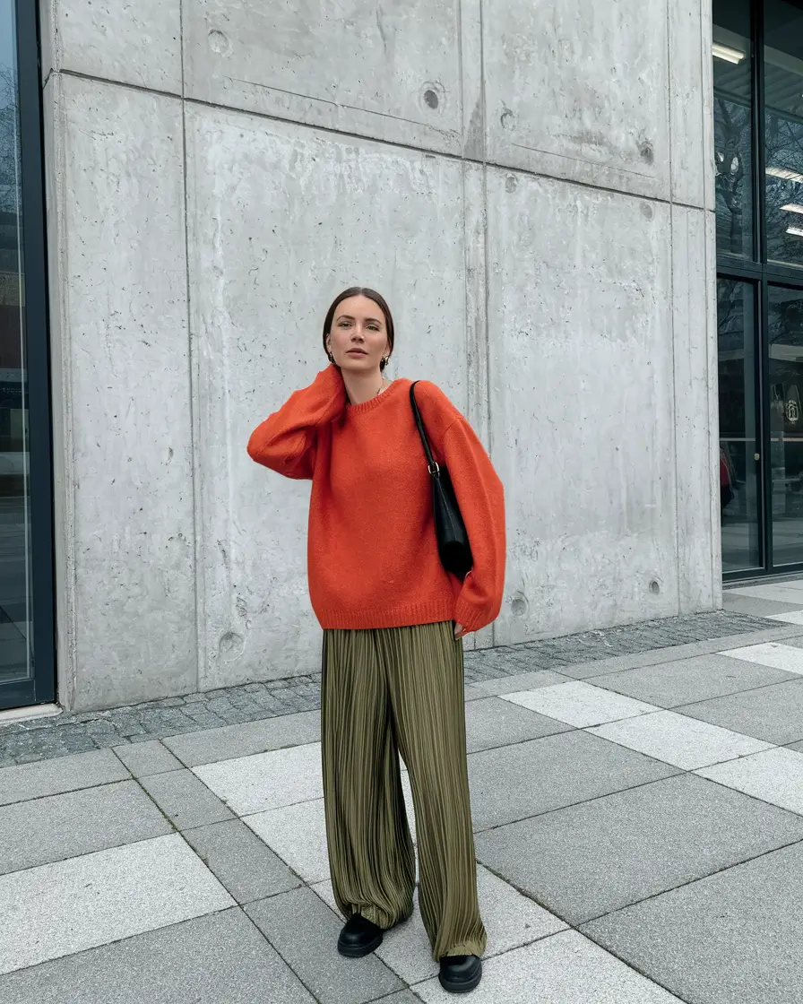 new fall styles for women Muted Drama in Oversized Knitwear