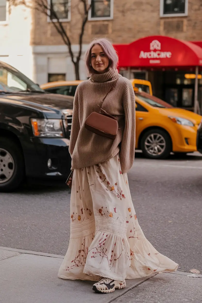 new fall styles for women Whimsical Boho Meets Urban Street